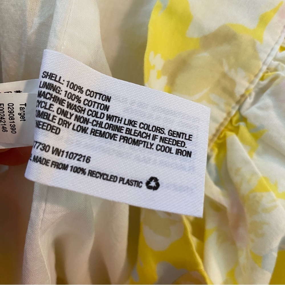 The Nines by Hatch Yellow Floral Maternity Top - Picture 8 of 8